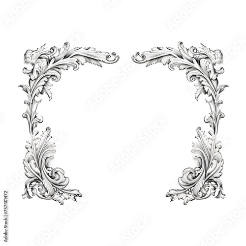 frame with ornament