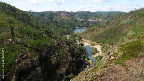 Ferreira do Zêzere is a municipality in Santarém, Portugal. In the surroundings of the village there is the medieval Vila de Dornes with a view over the Zêzere River and classed as a Templar tower.