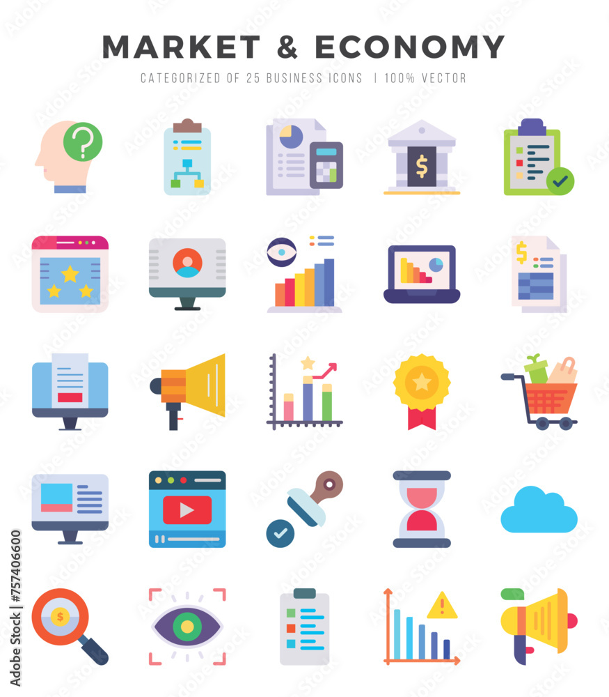 Market & Economy icon pack for your website. mobile. presentation. and logo design. Market & Economy icon pack for your website. mobile. presentation. and logo design.