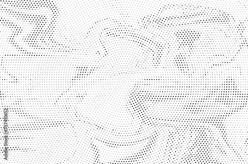 Abstract black and white psychedelic seamless marble pattern with hallucination swirls. Vector liquid monochrome acrylic texture. Flow art. Tie dye simple artistic effect.	