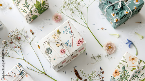 Bold Floral and Fauna Patterns on Product Packaging