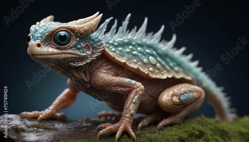 Unusual looking small mystical creatures perfect clarity photorealistic high definition