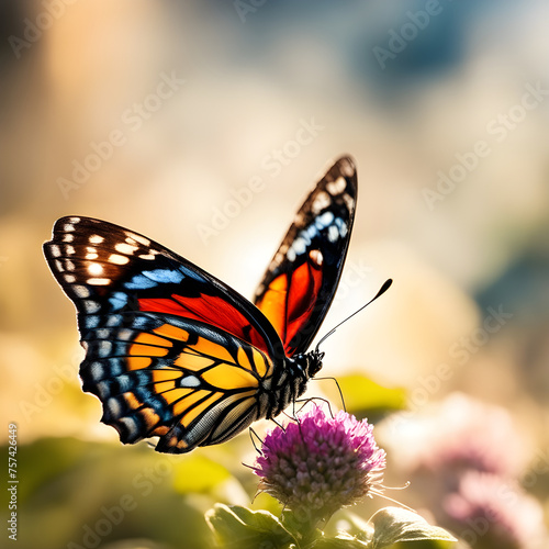 butterfly on flower