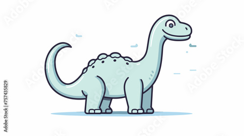 Brachiosaurus brontosaurus dinosaur prehistoric  © Megan