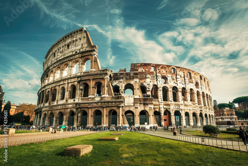 Iconic landmark in Italy