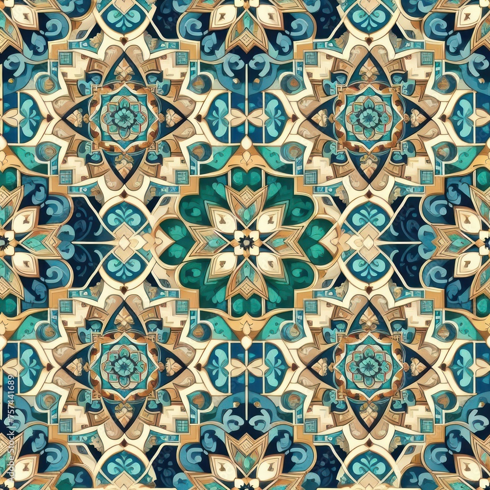 İslamic motif tile