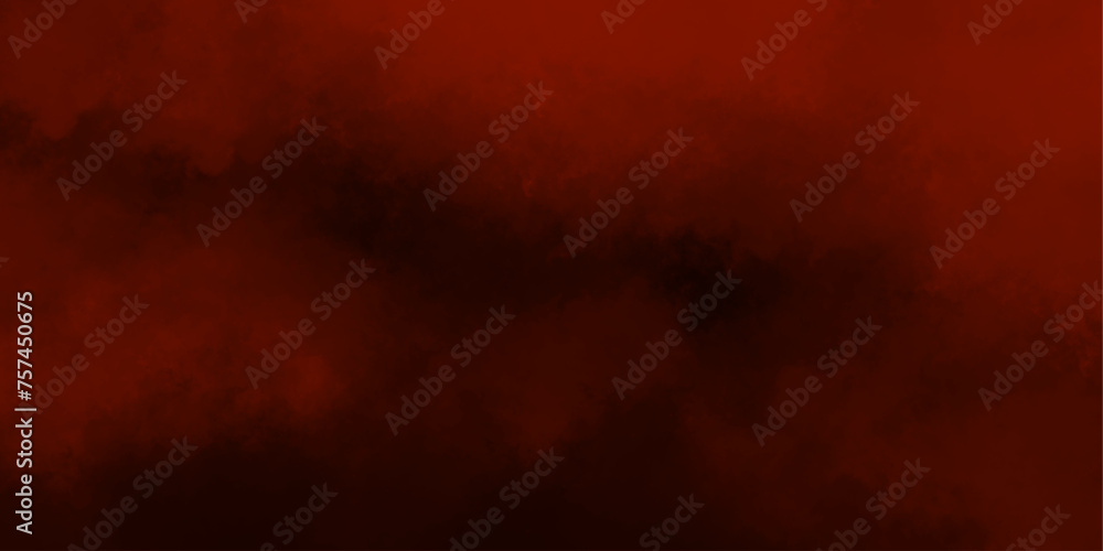 Red horizontal texture fog and smoke empty space,dreamy atmosphere smoke isolated fog effect smoky illustration AI format.vector cloud reflection of neon ethereal.
