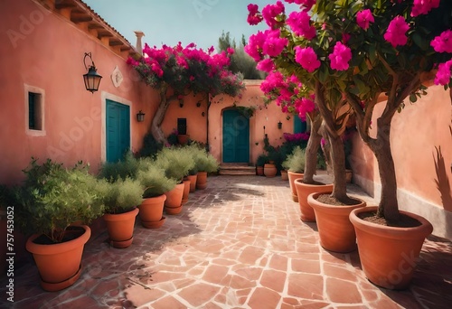 Fototapeta Naklejka Na Ścianę i Meble -  street in the town of island