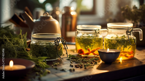 Herbal Infusion Delights  Potpourri of Fresh Herbs and Aromatics