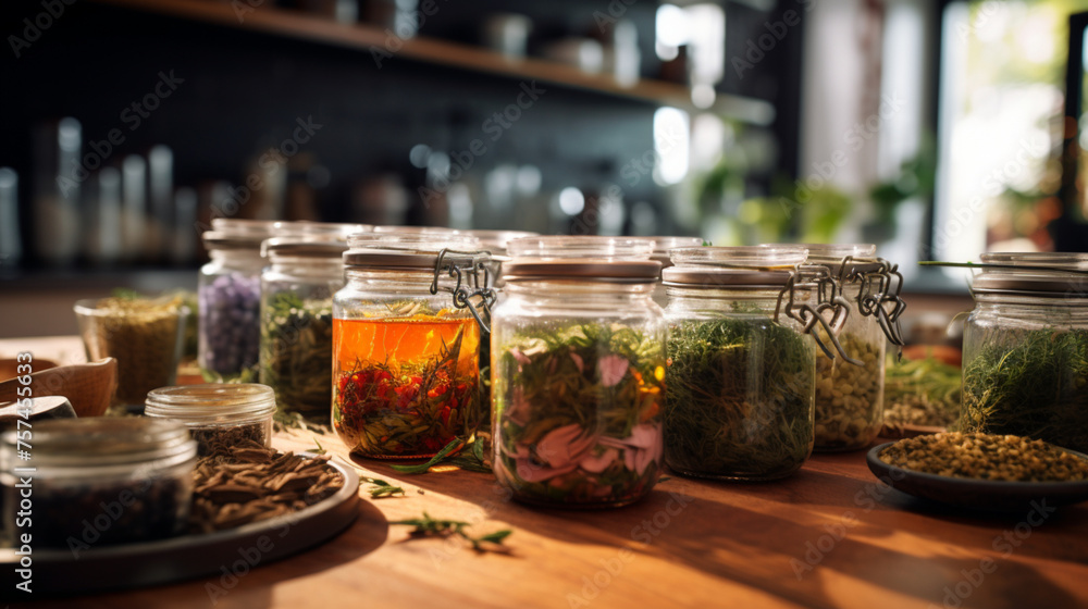 Aromatic Herbal Infusions  Fresh Herbs in Steeped Pots