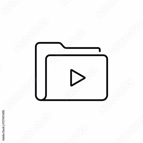 Video Files Folder Multimedia icon