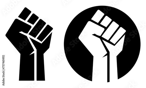 Rebel Protest Clinched Fist
