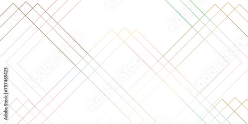 Abstract Multicolor Stripes Line background design with layers of Geometric shapes connection of lines .vector futuristic digital landscape with lines. Futuristic geometric shape realistic lines