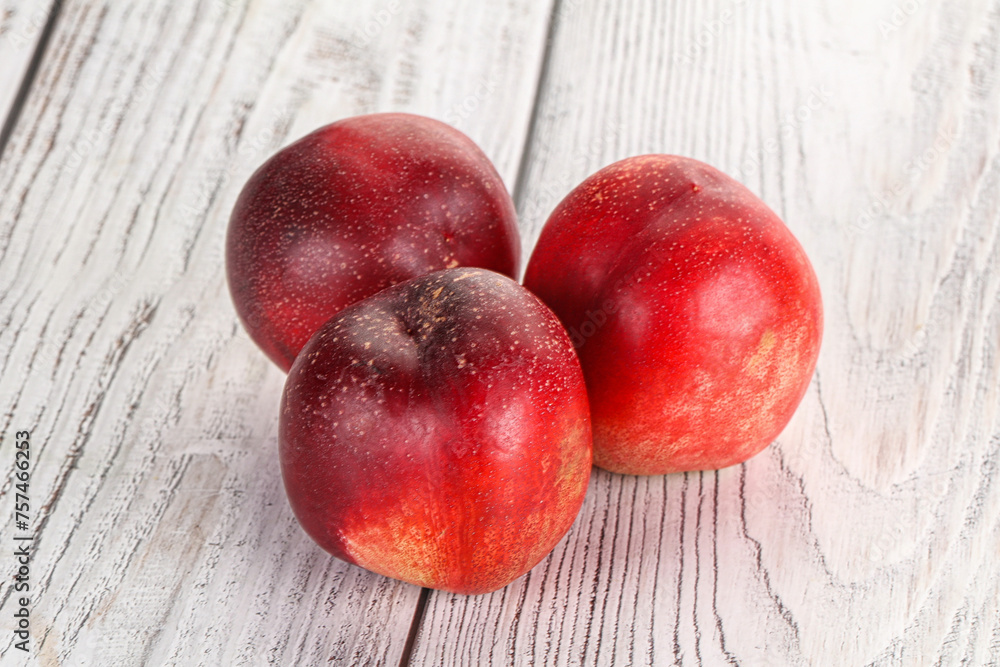 Ripe sweet juicy nectarines heap Ripe sweet juicy nectarines heap