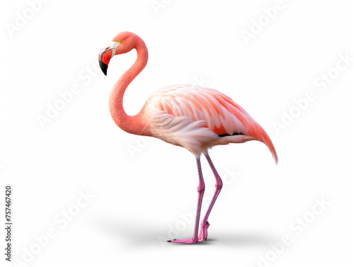 flamingo isolated on transparent background  transparency image  removed background