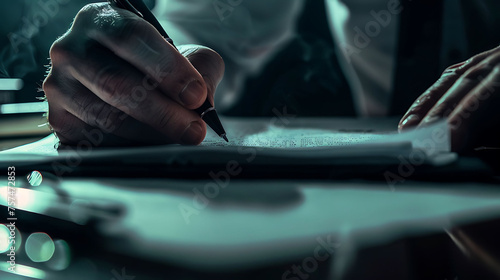 A Court Reporter Verifying the accuracy of transcriptions and making corrections as needed
