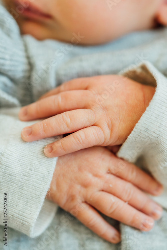 newborn hands