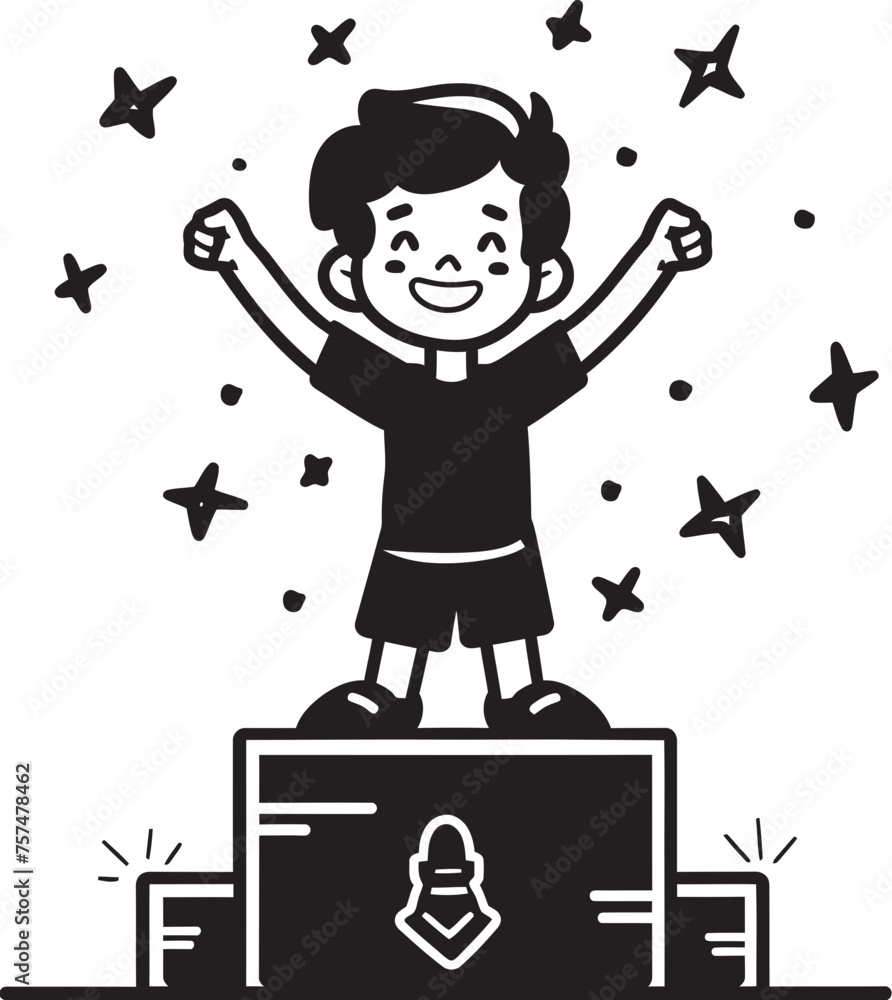 Unveiling the Icon First Position Triumph in Black Logo Icon Design The Architect of Excellence Stage Vectors Black Logo Icon Champion Unveiling the Icon First Position Triumph in Black Logo Icon Design The Architect of Excellence Stage Vectors Black Logo Icon Champion