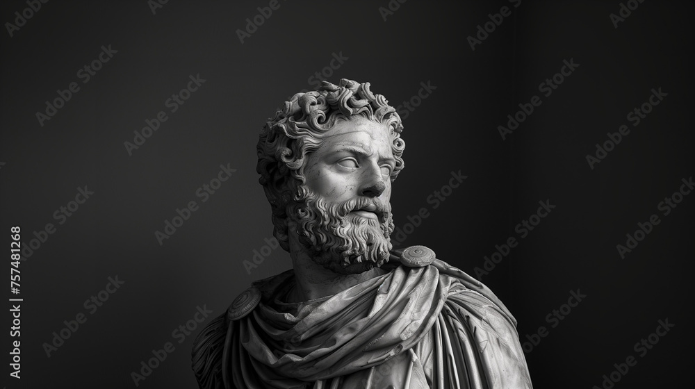 Stoicism, Marcus Aurelius, Generative AI.
