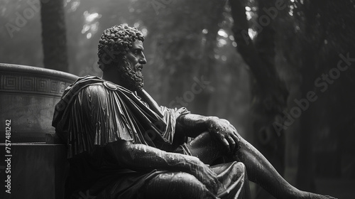 Stoicism, Marcus Aurelius, Generative AI.
