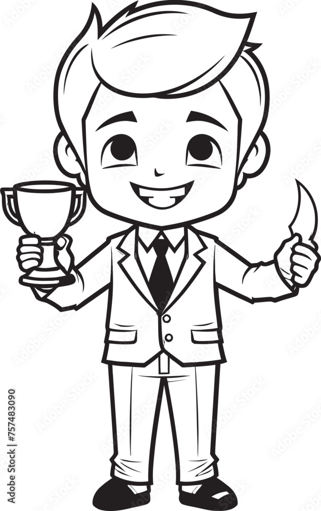 Achievement Symbol Businessman with Trophy Vector Black Logo Icon Corporate Triumph Trophy Winning Businessman Vector Black Logo Design Achievement Symbol Businessman with Trophy Vector Black Logo Icon Corporate Triumph Trophy Winning Businessman Vector Black Logo Design