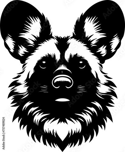 Canvas Print African Wild Dog
