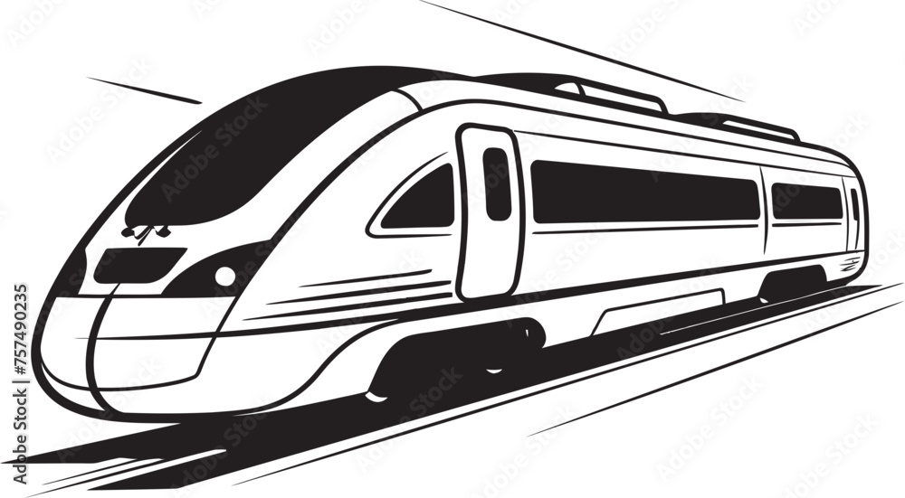 Sonic Surge Black Logo Design with Bullet Train Turbo Transit Vector Icon of High Speed Train Sonic Surge Black Logo Design with Bullet Train Turbo Transit Vector Icon of High Speed Train