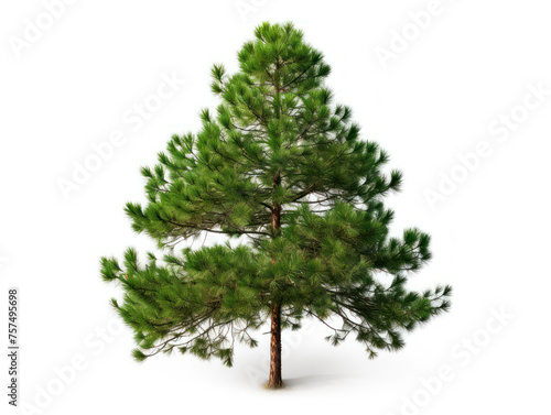 pine tree isolated on transparent background, transparency image, removed background