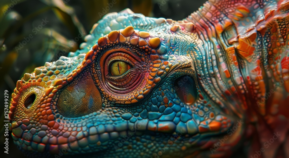 photorealistic image of a dinosaur photorealistic image of a dinosaur