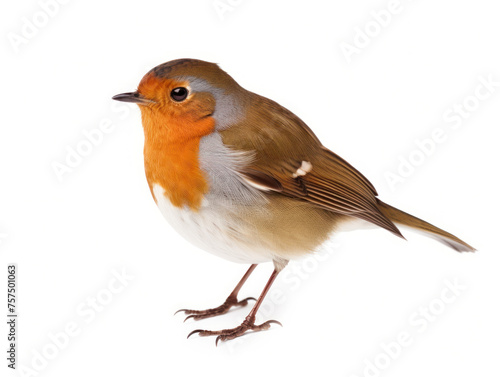 robin bird isolated on transparent background, transparency image, removed background © transparentfritz