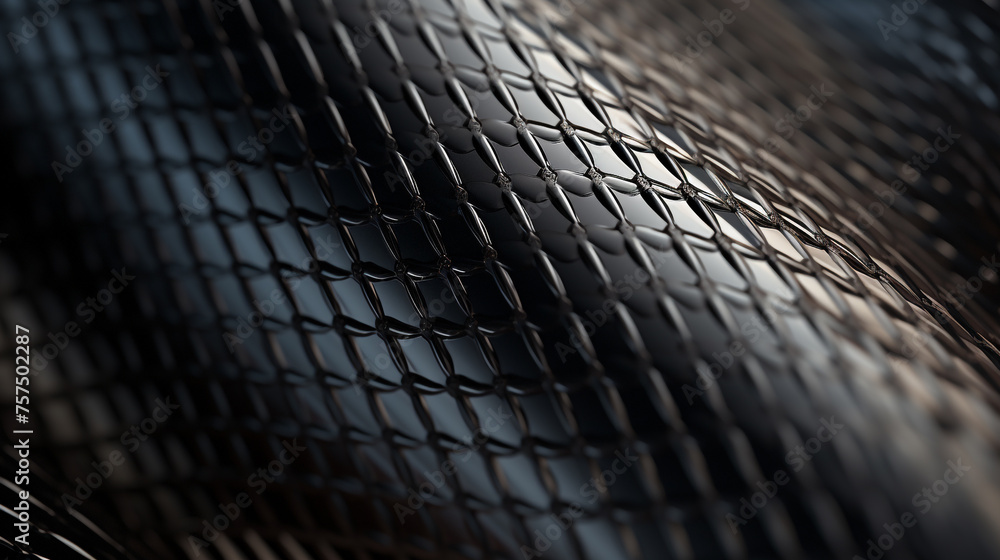 Ultra-realistic 8K image, Carbon fiber weave texture сreated with Generative Ai - obrazy, fototapety, plakaty 