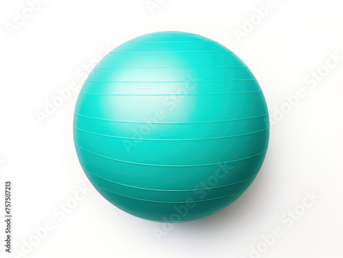 stability ball isolated on transparent background, transparency image, removed background