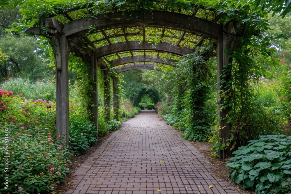 Botanical garden stroll