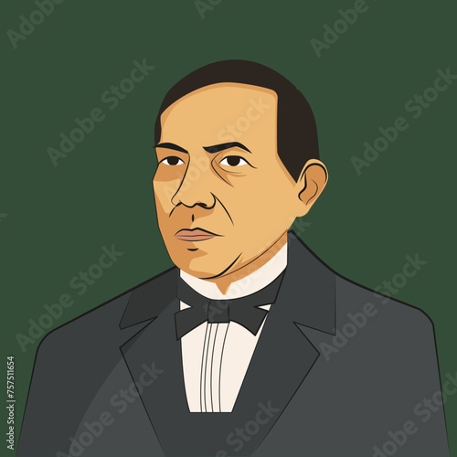 Obraz na plátně BENITO JUAREZ