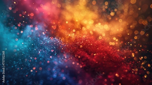 A colorful background with a lot of sparkles © BetterPhoto