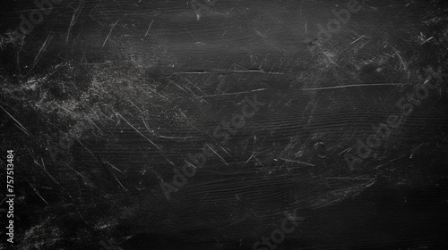 Chalk black board blackboard chalkboard background сreated with Generative Ai