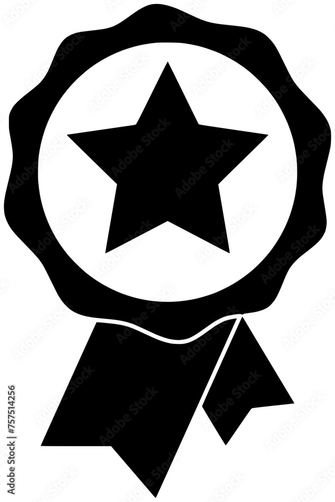 star illustration winner silhouette award logo badge icon emblem outline medal win quality gold best certificate prize reward achievement shape guarantee success champion for vector graphic background star illustration winner silhouette award logo badge icon emblem outline medal win quality gold best certificate prize reward achievement shape guarantee success champion for vector graphic background