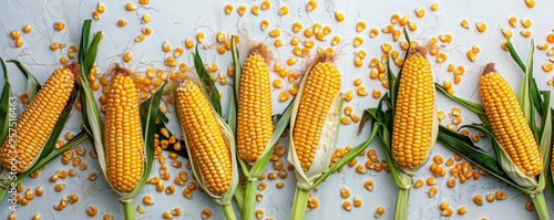 corn background.