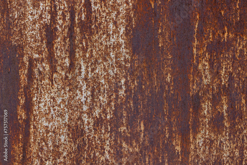Texture of an old metal panel