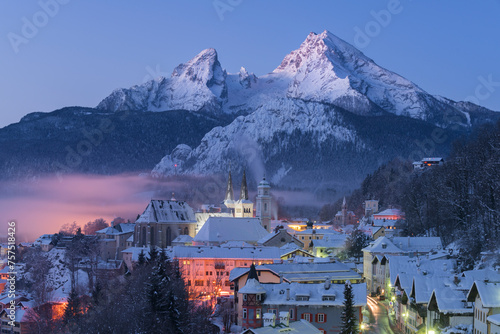 Berchtesgaden  Watzmann  Berchtesgadener Land  Bayern  Deutschland