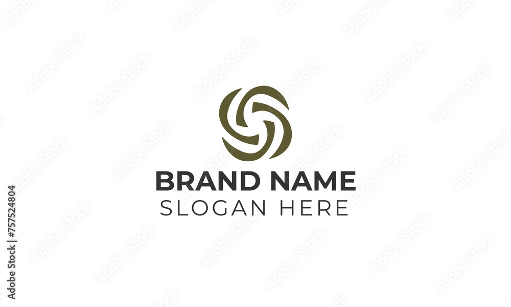 Company logo design ideas vector Flat design logo design
