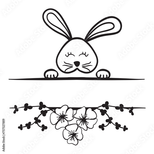 Bunny Feet And Ears SVG, Easter Bunny svg, Bunny Bundle svg, Easter SVG Bundle, Easter Shirt SVG, Easter Gift For Her Svg, Girl Gift 