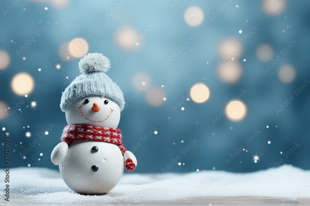 Christmas sign banner frame with minimalistic cute snowman Extreme low angle сreated with Generative Ai Christmas sign banner frame with minimalistic cute snowman Extreme low angle сreated with Generative Ai