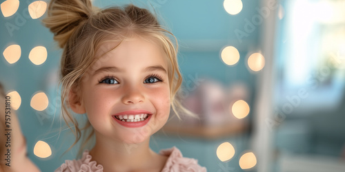 Happy smiling beautiful girl