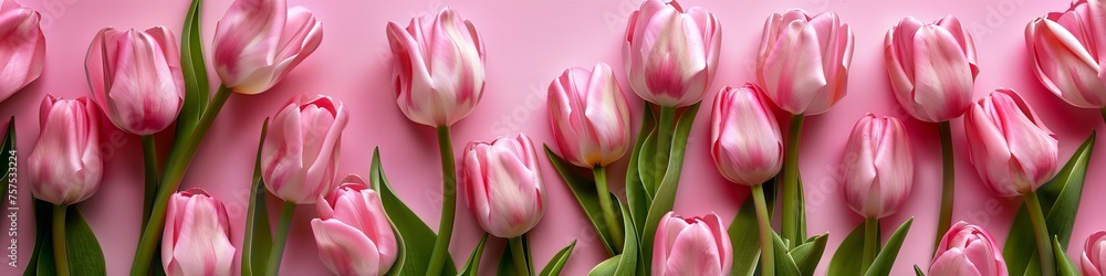 Fototapeta premium flowers tulips background.