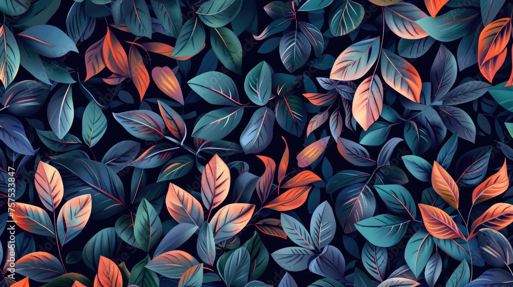 Plant-Based Vector Pattern Design Plant-Based Vector Pattern Design