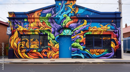 Lose yourself in the creativity of the city streets with bold and vibrant street art murals.