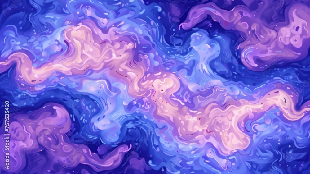 a blue and purple background with a swirly pattern on the bottom and bottom of the image on the bottom of the page.