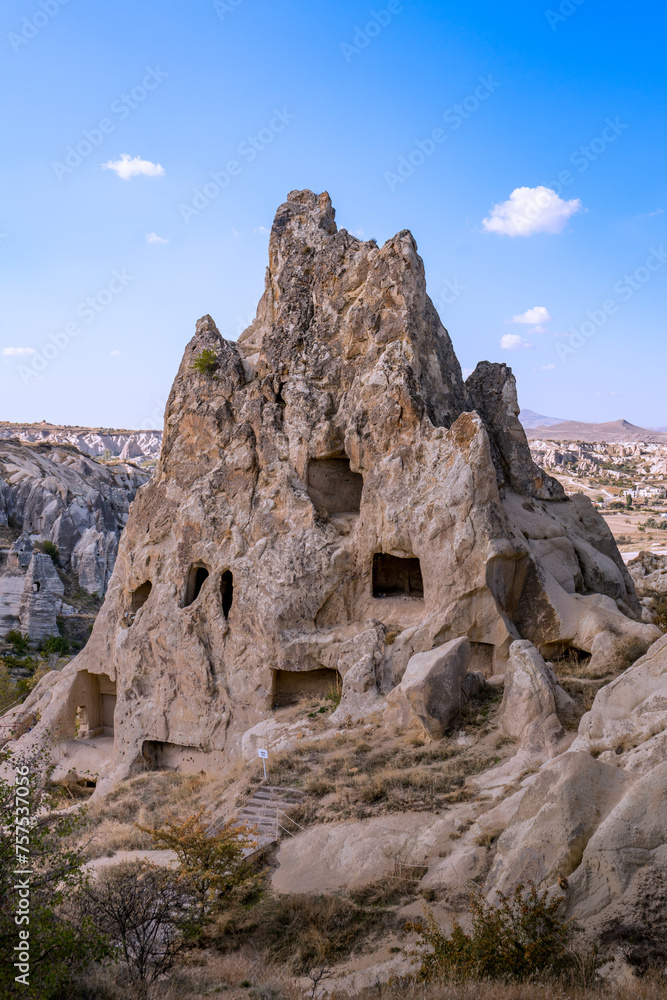 Cappadocia caves in open air museum