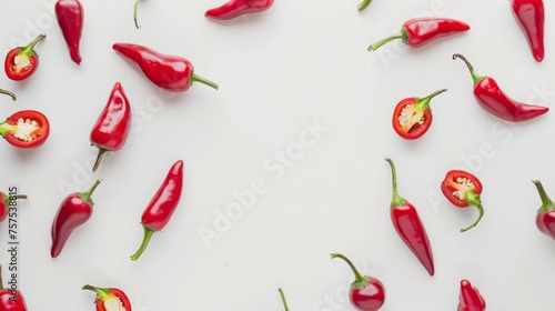 pepper background.
